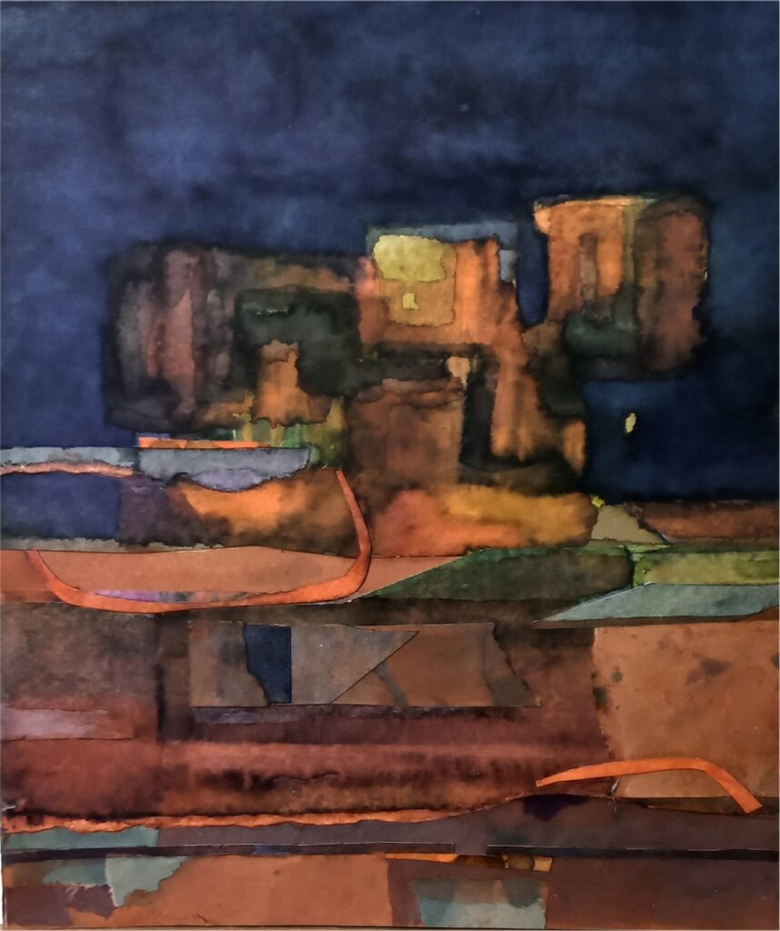 Places of Silence- collage