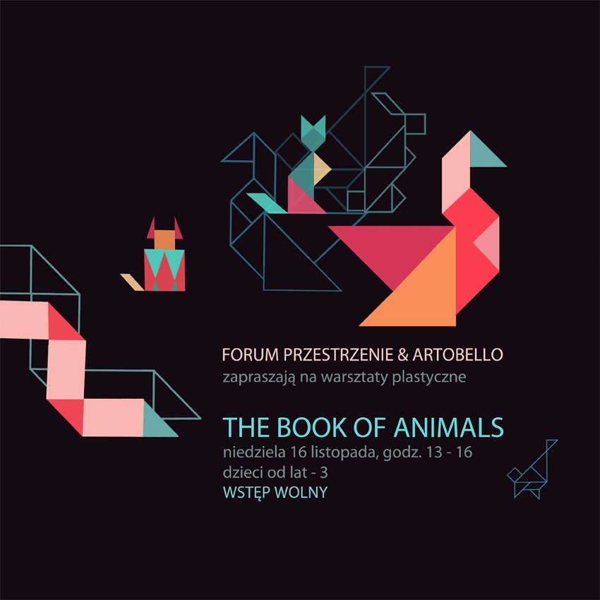Plakat-Origami Animals